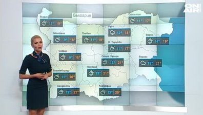 Очаква ни облачен и дъждовен ден, температурите падат
