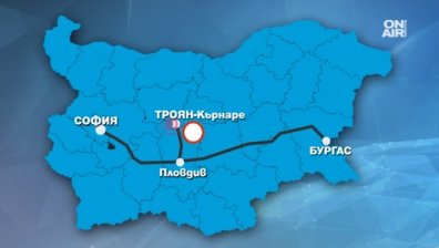 Затвориха прохода "Троян-Кърнаре"