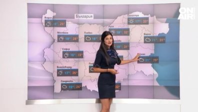 Седмицата започва с дъждовно време, следва сух период с до 40 градуса