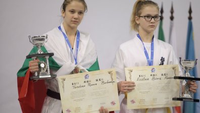 Вицешампионска титла и три бронзови отличия за националите ни от Световното първенство по киокушин във Варна