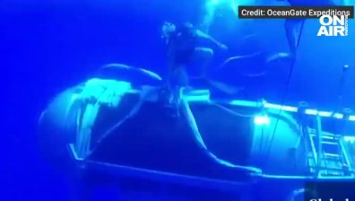 Извадиха "предполагаеми човешки останки" от подводницата "Титан"