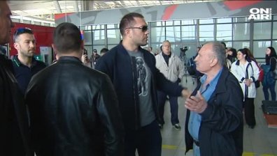 Кубрат Пулев кацна на родна земя преди мача си с Кевин Джонсън