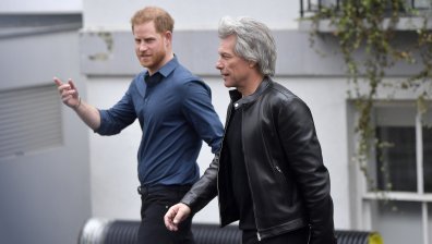 Принц Хари и Бон Джоуви записаха обща песен (+Видео)