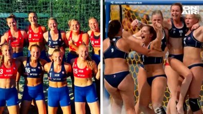 Глобиха норвежки хандбалистки, защото отказали да се състезават по бикини