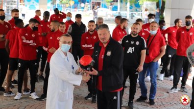 Ръководители, треньори, футболисти се ваксинираха срещу Ковид-19