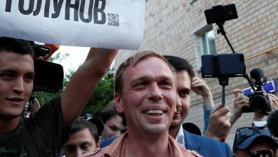 Оттеглиха обвиненията срещу руския разследващ журналист Иван Голунов