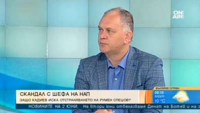 Кадиев за казуса с шефа на НАП: Щетата е нанесена, оставката да дойде по-бързо