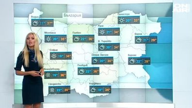 Код време: Опасни жеги в 25 области, градусите наближават 40