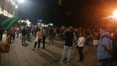 72-ра вечер на протести с шествие и искания за оставки