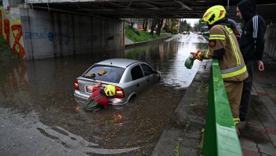 Евакуираха над 30 000 души в Полша заради порои с градушки