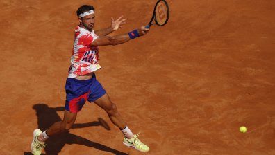 Гришо смля японец за 55 минути и е в третия кръг в Рим