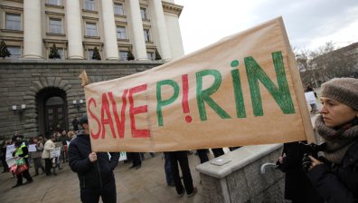 Пореден протест пред МС в защита на парк "Пирин"