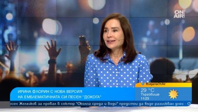 Ирина Флорин изненада феновете с нова версия на "Докога"