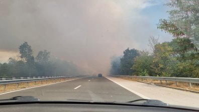 Отвориха за движение АМ "Хемус" край Слънчево