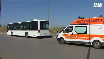 Няколко ранени след катастрофа с автобус 84 в София