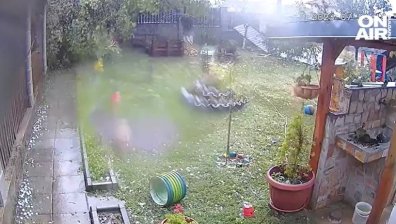 160 ракети не спряха градушката като орех в Плевенско. За 10 минути щетите са огромни