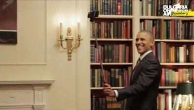 Селфито на Обама