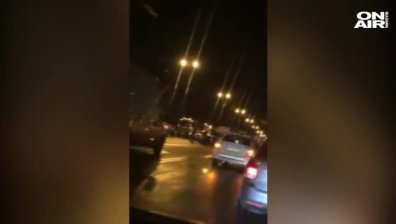 Пореден инцидент на пътя: Тежка катастрофа на Околовръстното шосе