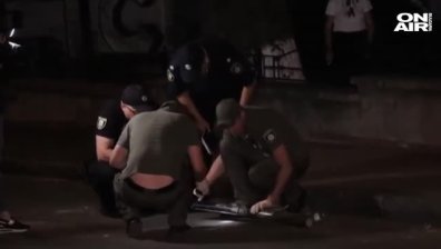 Стреляха с гранатомет по сграда в Киев
