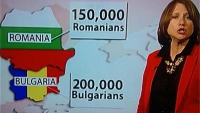 BBC обърка флаговете на България и Румъния