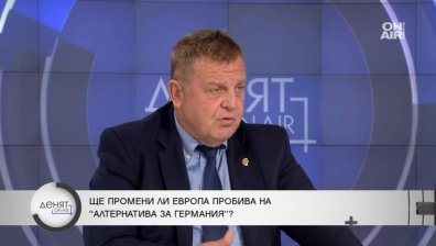Каракачанов: Йотова има политически опит, Кандев не познава процесите