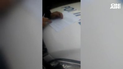 Самоков: Полицаи написали предупредителен протокол на мъж, който агитирал за протести