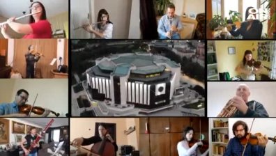 Софийски музиканти със специално изпълнение на ''Одата на радостта'' (+ВИДЕО)