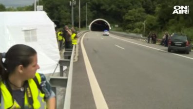 Учение на службите наложи затварянето на тунел "Ечемишка"