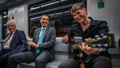 Терзиев инспектира разширението на метрото: Последни тестове преди пускането на трасето