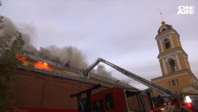 В Москва гори старинен женски манастир от 14 век