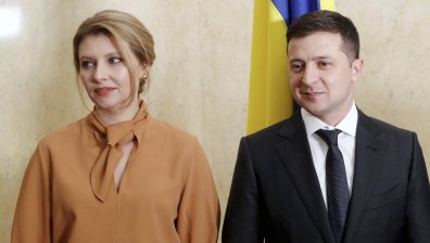 Приеха съпругата на Зеленски в болница, след като се зарази с Ковид-19