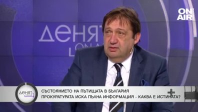 Министър Шишков инспектира пътищата в Северозападна България