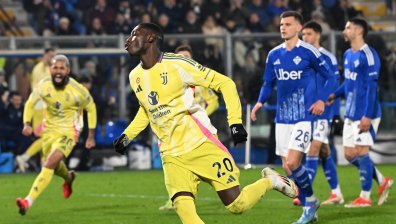 Слаб "Ювентус" с трудна победа срещу "Комо" с 2:1 в Серия "А"