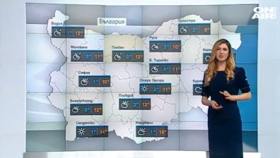 Очаква ни хладно и дъждовно време в края на седмицата