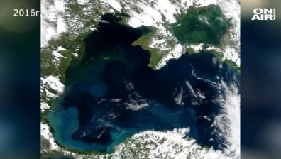 НАСА забеляза, че Черно море е тюркоазено 
