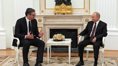 Владимир Путин към Вучич: Пожелавам на всички граждани на Сърбия мир
