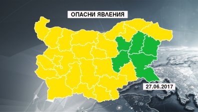 Когато "опасно горещо" се използва по предназначение - жега ще е