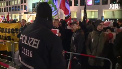 Протест и контрапротест в Берлин след атентата