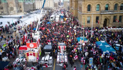 Отчаян опит - Канада прибягва до извънреден закон, за да спре протестите