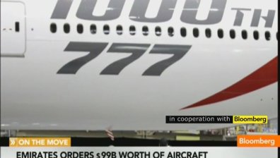 Boeing след авиошоуто в Дубай 2013