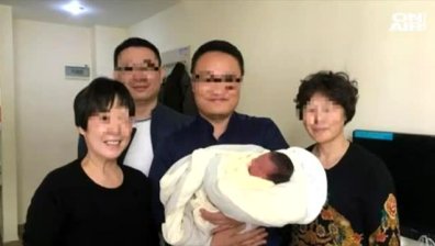 Бебе се роди в Китай четири години след смъртта на родителите си