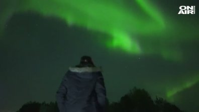 Феерия от цветове: Северното сияние озари Финландия