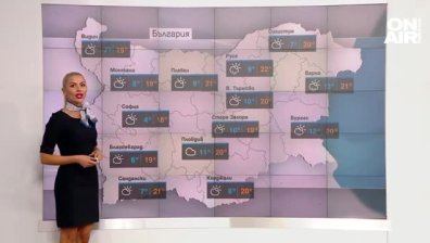 Облачно време и валежи в планините, максимални температури до 22 градуса