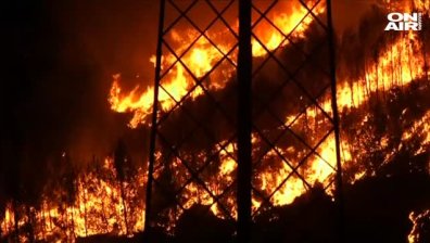 Евакуираха стотици поради пожари в Хърватия и Черна гора