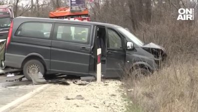 Един загинал и двама ранени в тежка катастрофа на пътя Русе - Бяла