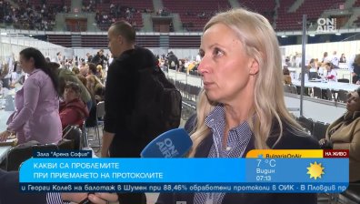 Витанова, ОИК: Най-чести са грешките при сумиране на резултатите