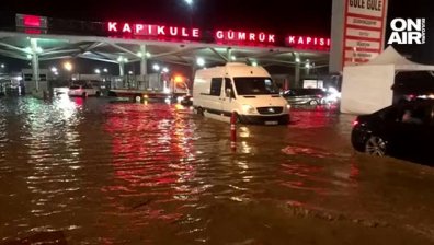 "Капитан Андреево" преустанови работа заради обилен дъжд (ВИДЕО)