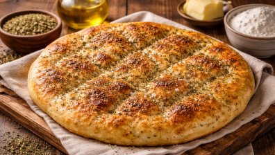 Рецепта за пърленка с чубрица и масло