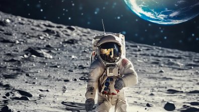 Как се строи база от Земята на Луната?