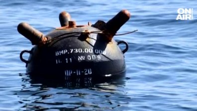 Откриха и обезвредиха мина на 70 км от румънския бряг